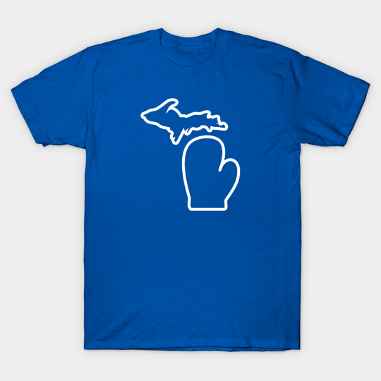Discover Michigan's Mitten - Michigan - T-Shirt