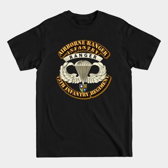 Discover Airborne Badge - Ranger - 75th Infantry - Airborne Badge Ranger 75th Infantry - T-Shirt