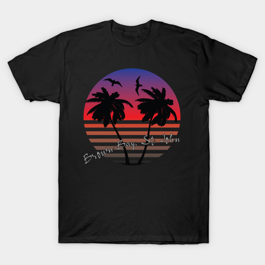 Discover Brown Bay St. John - Brown Bay St John - T-Shirt