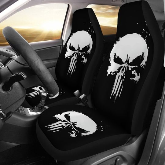 Discover Skull Car Seat Covers