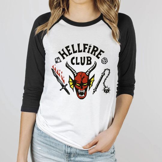 Discover Hellfire Club Baseball Tee
