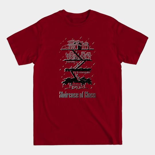 Discover Staircase of Class (Black & White version) - Parasite - T-Shirt