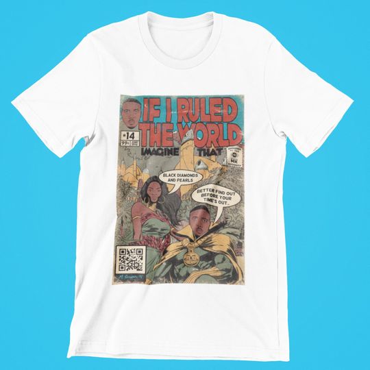 Discover Nas - If I Ruled The World - Hip Hop Comics