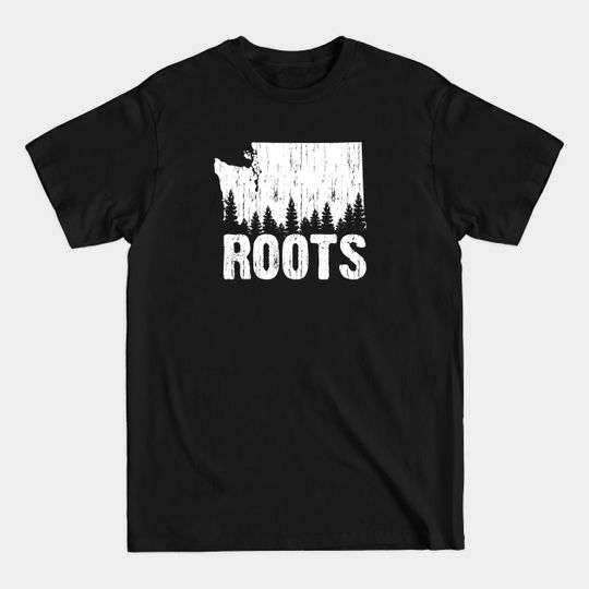 Discover Roots - Washington State - Roots - T-Shirt