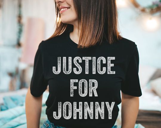 Discover Justice for Johnny Depp Trendy Celebrity Shirt