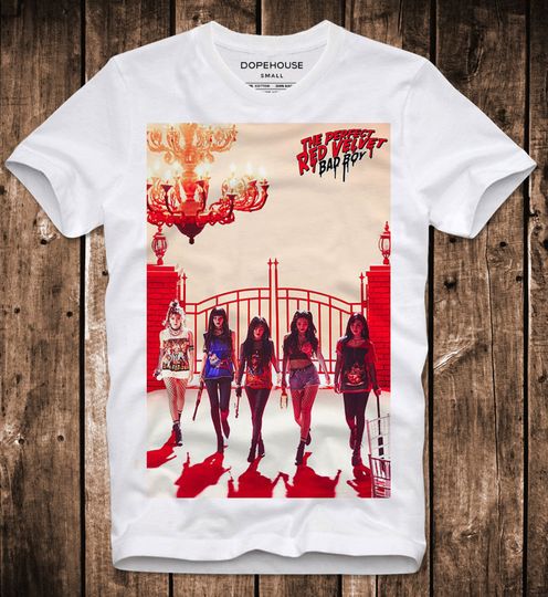 Discover T-Shirt Red Velvet Redvelvet K pop Korean Girl Group Korea