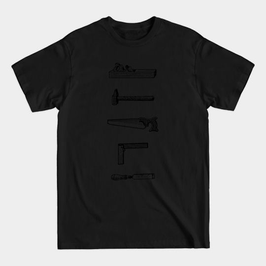 Discover Hand Tools - Woodworking - T-Shirt