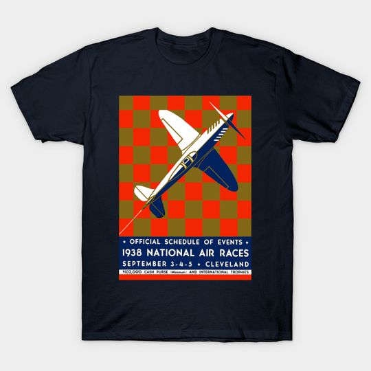 Discover Air Races 1938 - Air Races - T-Shirt
