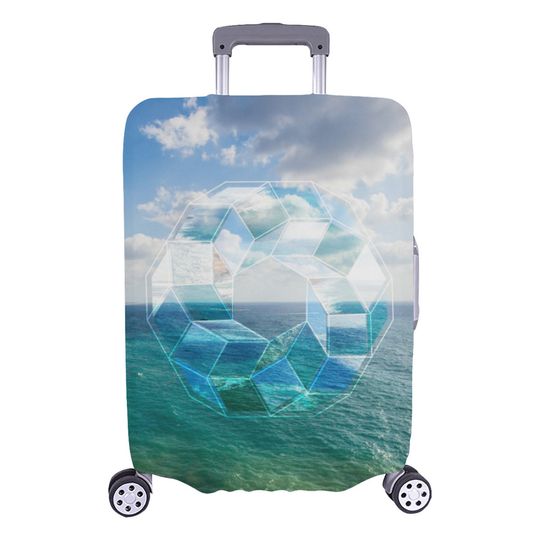 Discover Luggage cover Sacred Geometry Luggage cover