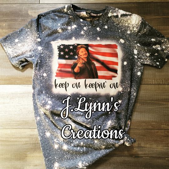 Discover Adult unisex bleached Joe Dirt July 4th shirt