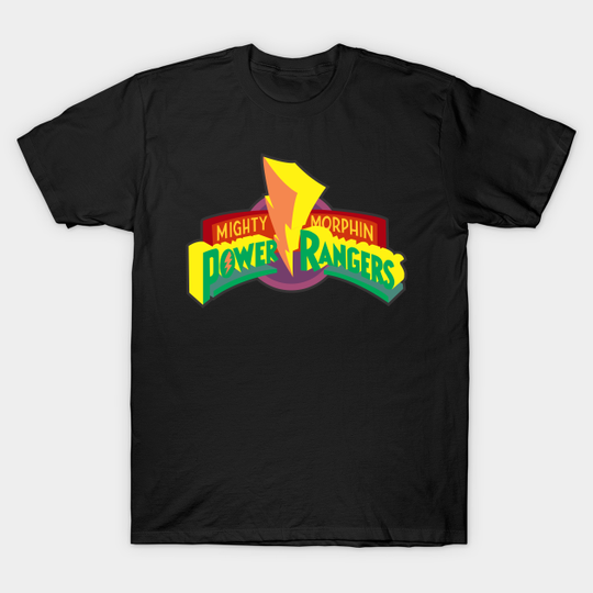 Discover mighty morphin power ranger logo - Power Rangers - T-Shirt