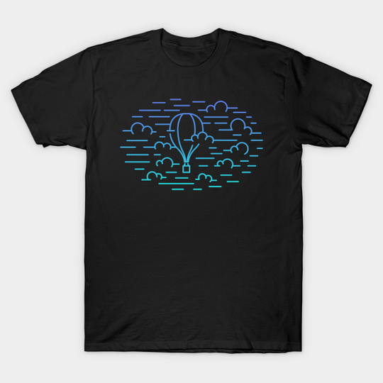 Discover Hot Air Balloon Ride - Fun Adventure T-Shirt