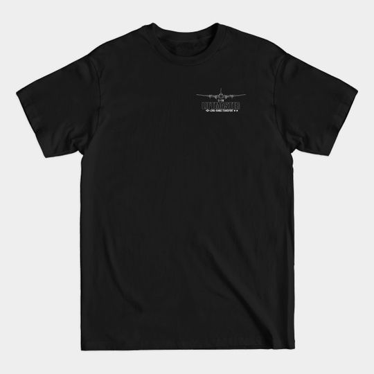 Discover C-118 Liftmaster (Small logo) - Classic Aircraft - T-Shirt