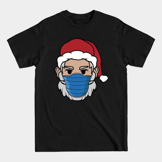 Discover Santa With Face Mask - Christmas 2020 - Family Pajamas Gift - Santa With Face Mask - T-Shirt
