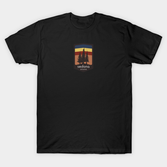 Discover Sedona, Arizona Logo Apparel & Accessories - Sedona - T-Shirt