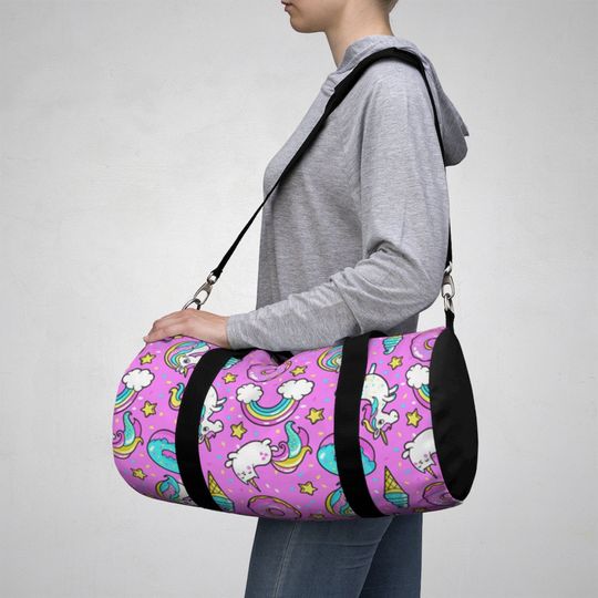 Discover Unicorn Donut Duffle Bag
