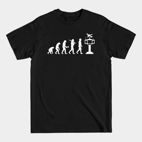 Discover Air Traffic Controller Evolution T-Shirt - Fun Design