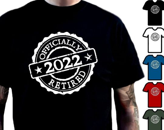 Discover Retired 2022 Mens T Shirt