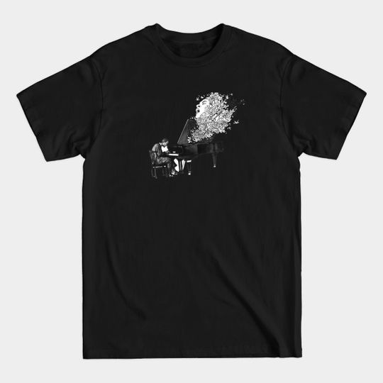 Discover Piano man - Piano - T-Shirt