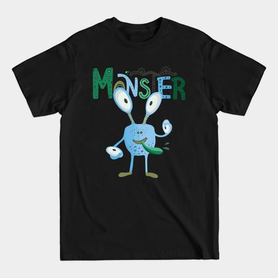 Discover Cute Monster - Monster - T-Shirt