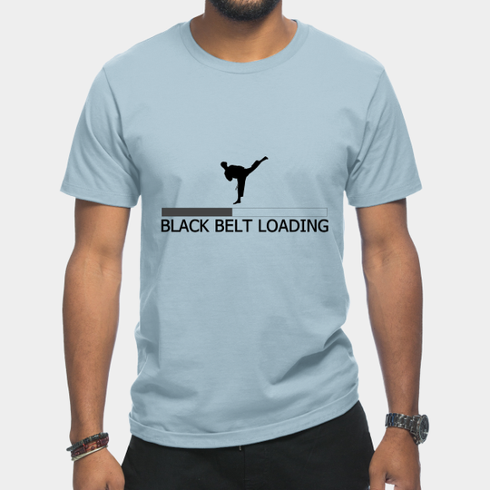 Discover Black belt loading - Martial Arts - T-Shirt