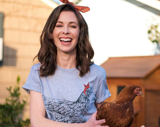 Discover Funny Chicken Bandana Graphic Shirt