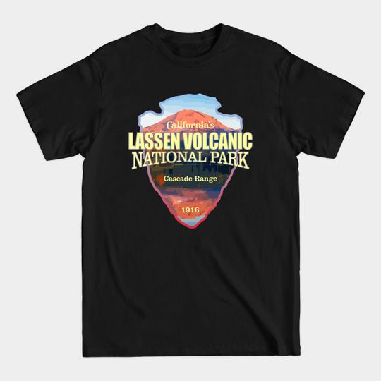 Discover Lassen Volcanic NP (arrowhead) - Lassen Volcanic National Park - T-Shirt