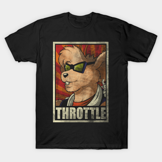 Discover Throttle - Biker Mice From Mars - T-Shirt