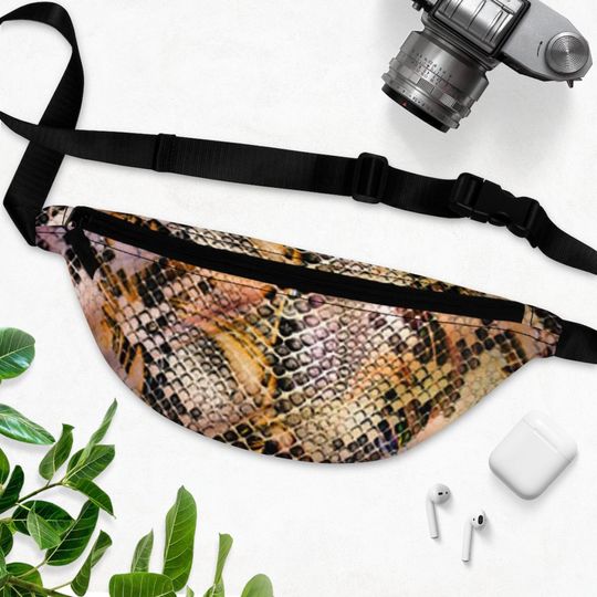 Discover Snake Skin Fanny Pack