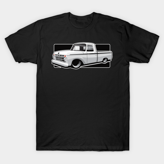 Discover 1961-66 fourth gen truck corner mint BW - Truck - T-Shirt