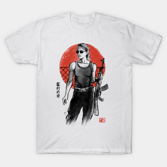 Discover Sarah - Terminator 2 - T-Shirt