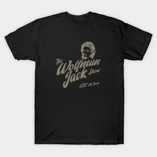 Discover The Wolfman Jack Show vintage style - Wolfman Jack Show - T-Shirt