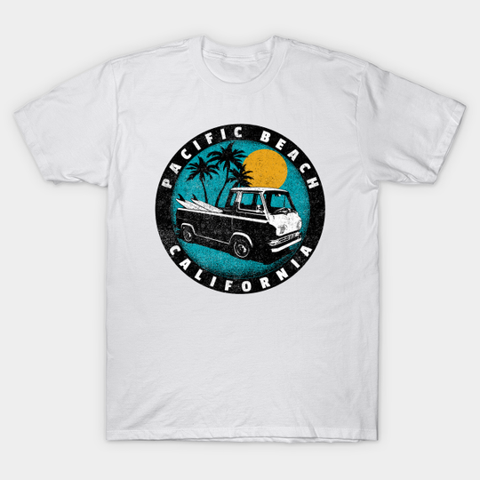 Discover Pacific Beach, California - Pacific Beach California - T-Shirt