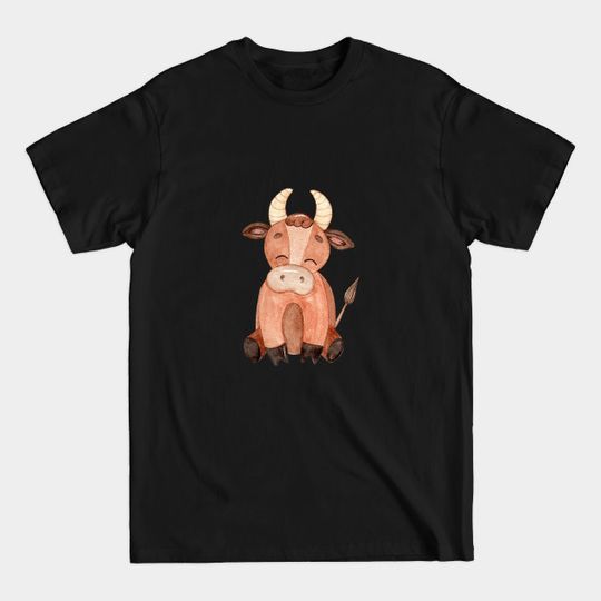 Discover Cute brown calf - Calf - T-Shirt