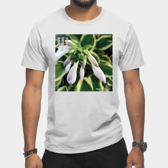 Discover Green White Flower Power 1 - Flower Power - T-Shirt