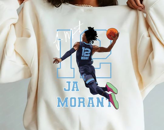 Discover Ja Morant Dunk Memphis Grizzlies Ja Morant Sweatshirt