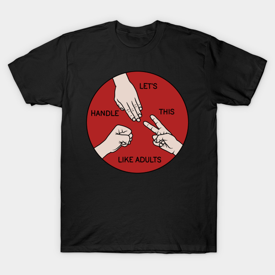 Discover Rock paper scissors - Rock - T-Shirt