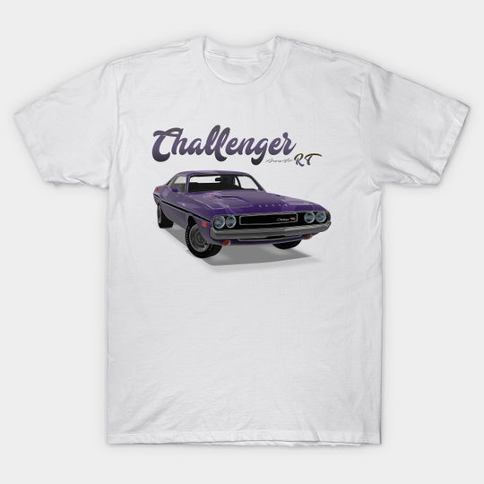 Discover Challenger RT Purple front - Challenger - T-Shirt