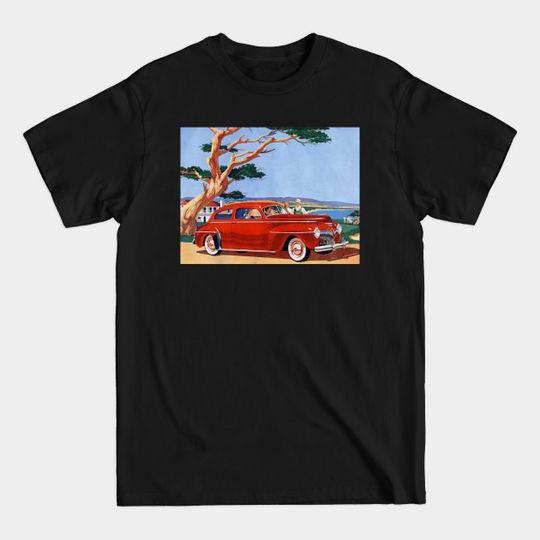 Discover 1941 Red DeSoto - Classic Car - T-Shirt