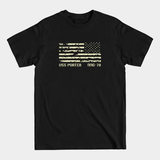 Discover USS Porter - Uss Porter - T-Shirt