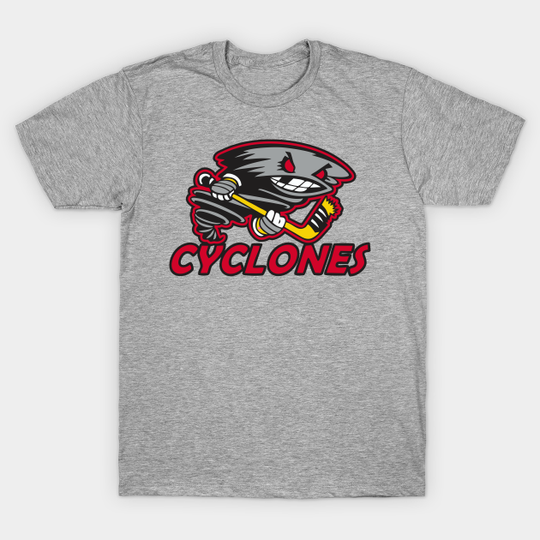 Discover Cyclones Hockey Logo - Cyclones Hockey - T-Shirt