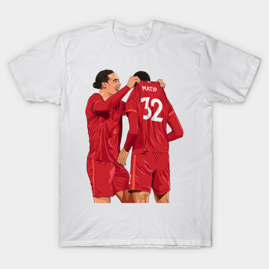 Discover Virgil van Dijk and Joel Matip - Van Dijk Joel Matip - T-Shirt
