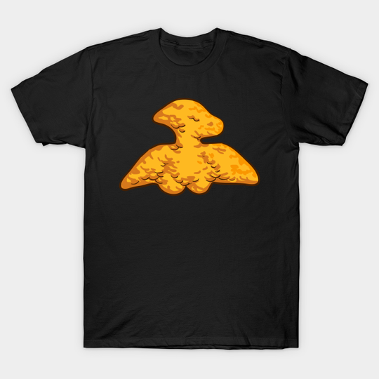 Discover Dino Pterosaur Chicken Nugget Pattern Funny Dino Pterodactyl - Nuggets Newest Denver Baske - T-Shirt