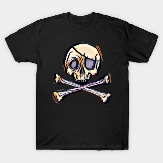 Discover Skull Crossbones - Skull And Crossbones - T-Shirt