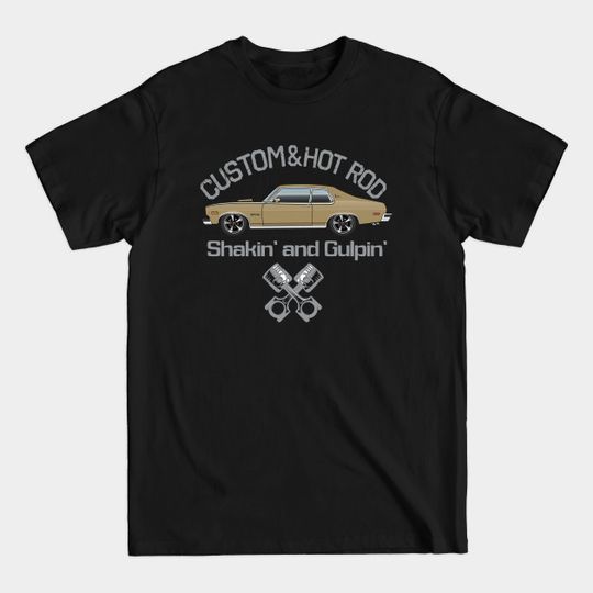 Discover Custom & Hot Rod-Colonial Gold - 1974 Ventura - T-Shirt