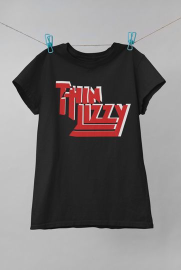 Discover Thin Lizzy Logo Band shirt