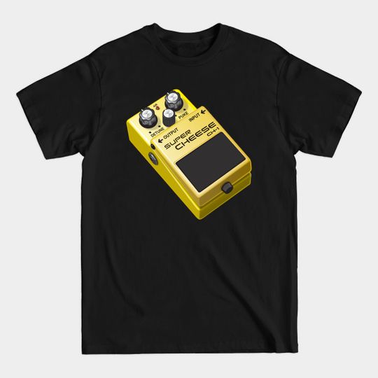 Discover Super Cheese Guitar Pedal - Guitar - T-Shirt