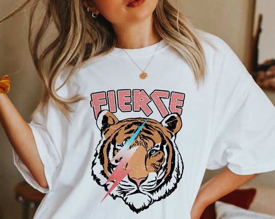 Discover Fierce, tiger shirt, fierce shirt