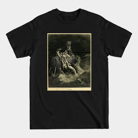 Discover Gustave Dore The Deluge T-Shirt