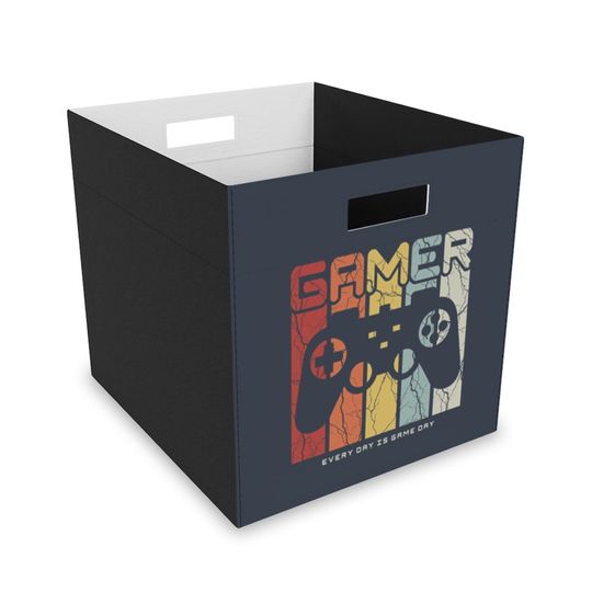 Discover Gamer Felt Storage Box